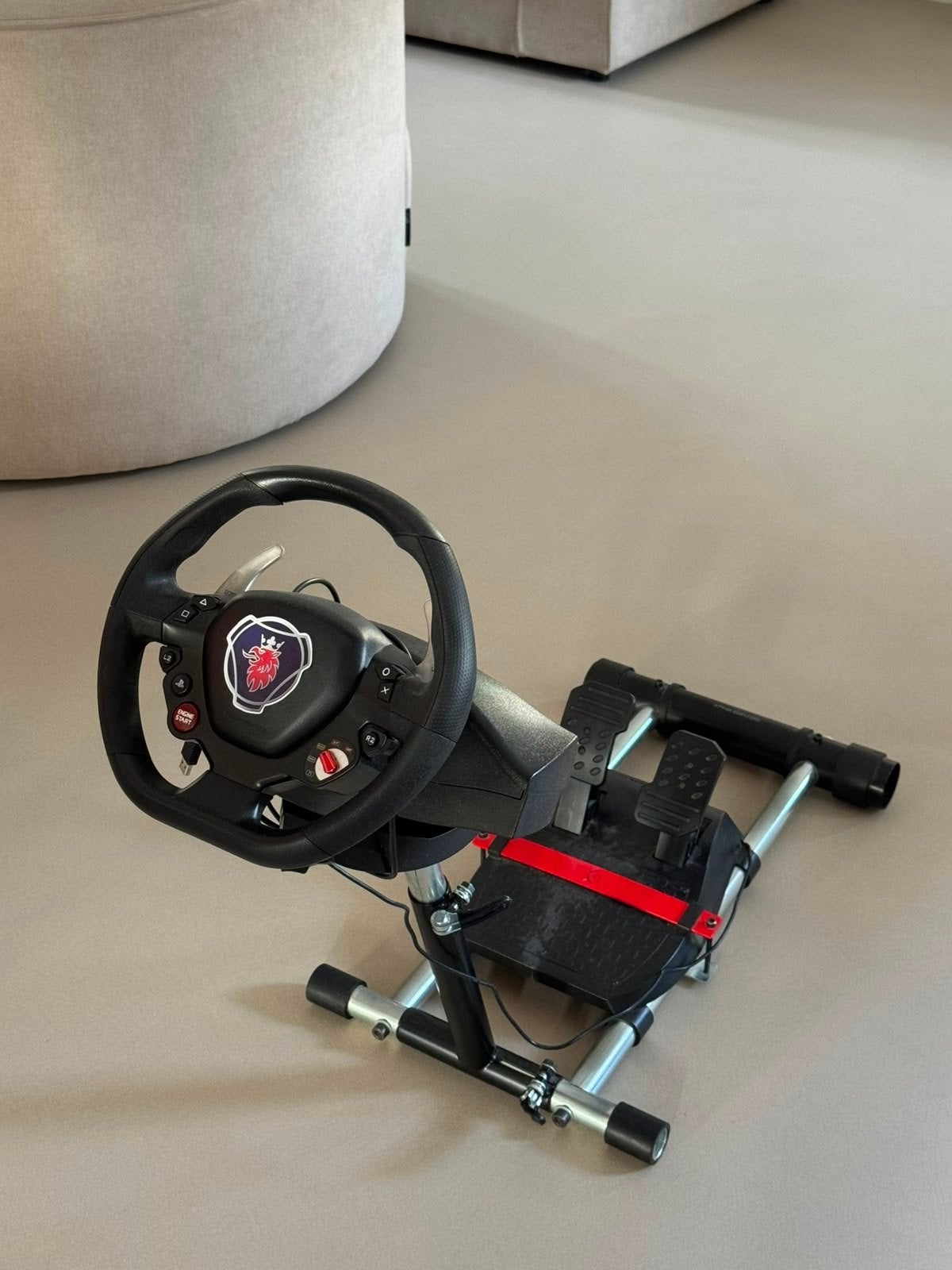 Thrustmaster Ferrari Racestuur met Wheel Stand Pro, Racestuur, Gebruikt, Ophalen of Verzenden, Thrustmaster