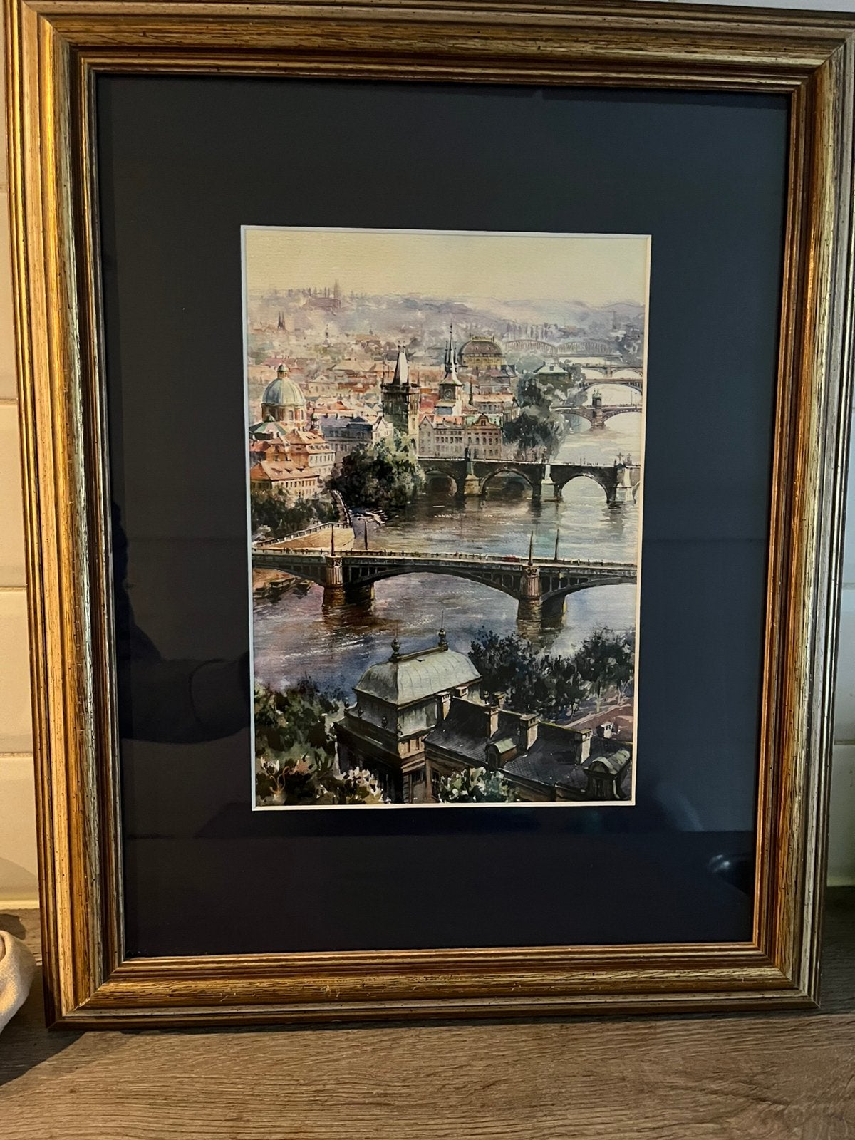 Praag, Ophalen, Met passe-partout, Overige stijlen, Stads- / dorpsgezicht