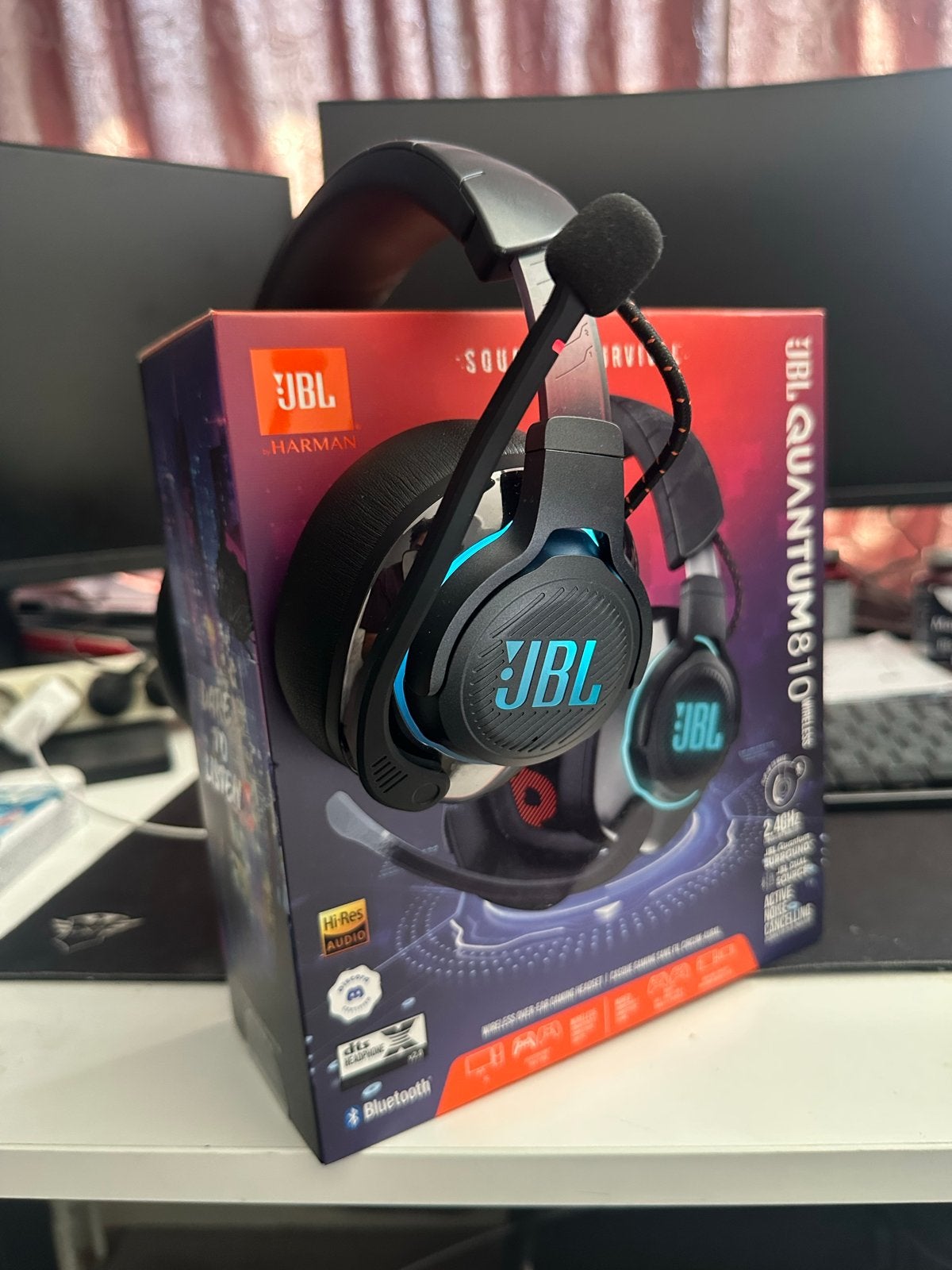 JBL Quantum 810 Gaming Headset - GLOEDNIEUW, Ophalen, Gaming, JBL, Bluetooth