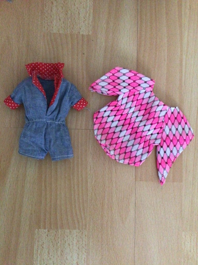 Vintage Super Linna barbie kleding, Verzamelen, Poppen, Ophalen of Verzenden, Gebruikt, Kleertjes