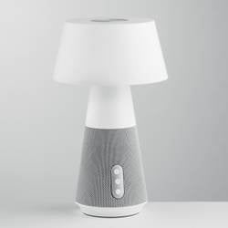 Ledt-Decibel tafellamp Bluetooth speaker, Kunststof, Overige merken, Nieuw, Overige fittingen