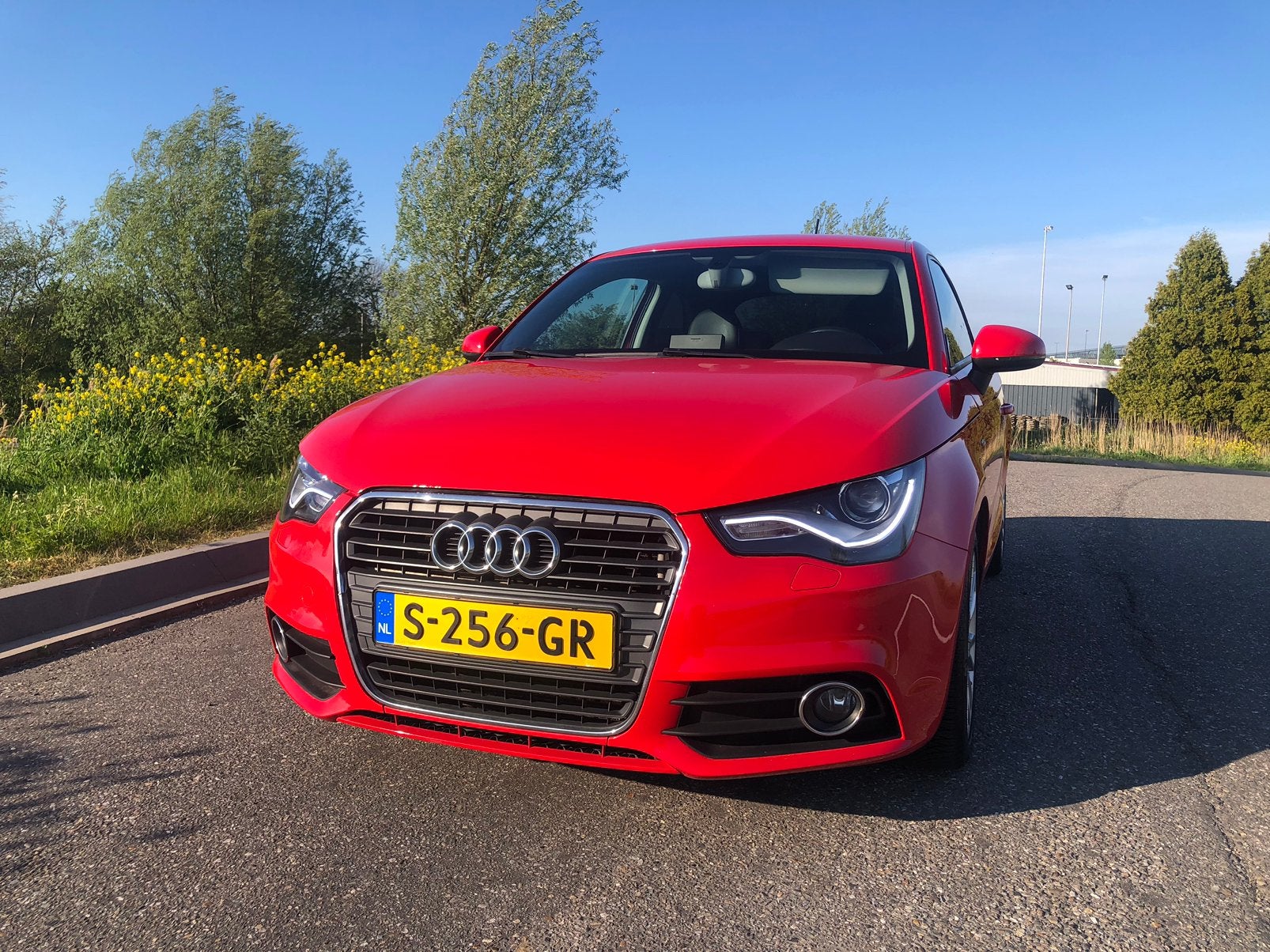 Audi A1 1.4 Tfsi s-line automaat vol leder business uitv!, Auto's, Euro 5, A1, Zwart, 4 cilinders