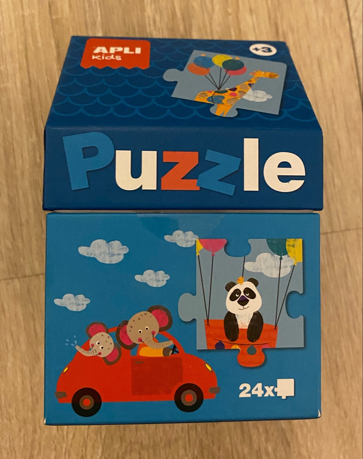 APLI Kids Puzzel 24 stukjes - Dieren thema, Ophalen of Verzenden, 10 tot 50 stukjes, Zo goed als nieuw, 2 tot 4 jaar