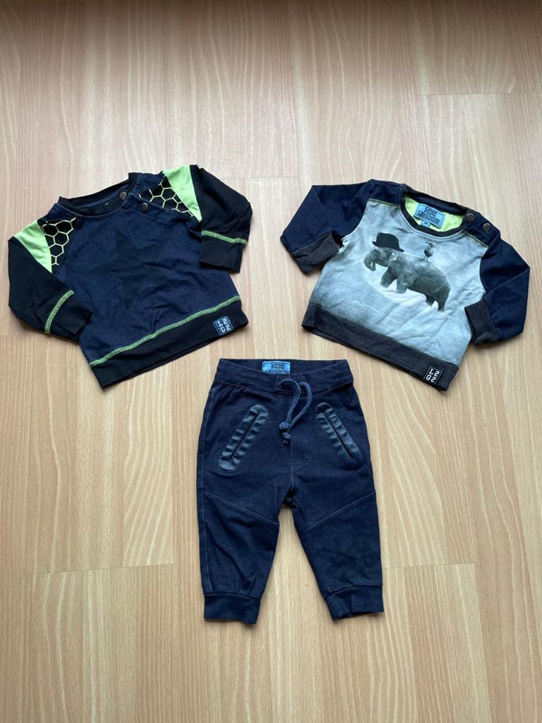 Legends set jongen maat 68 zgan 1 broek en 2 truien, Kinderen en Baby's, Babykleding | Maat 68, Ophalen of Verzenden, Zo goed als nieuw