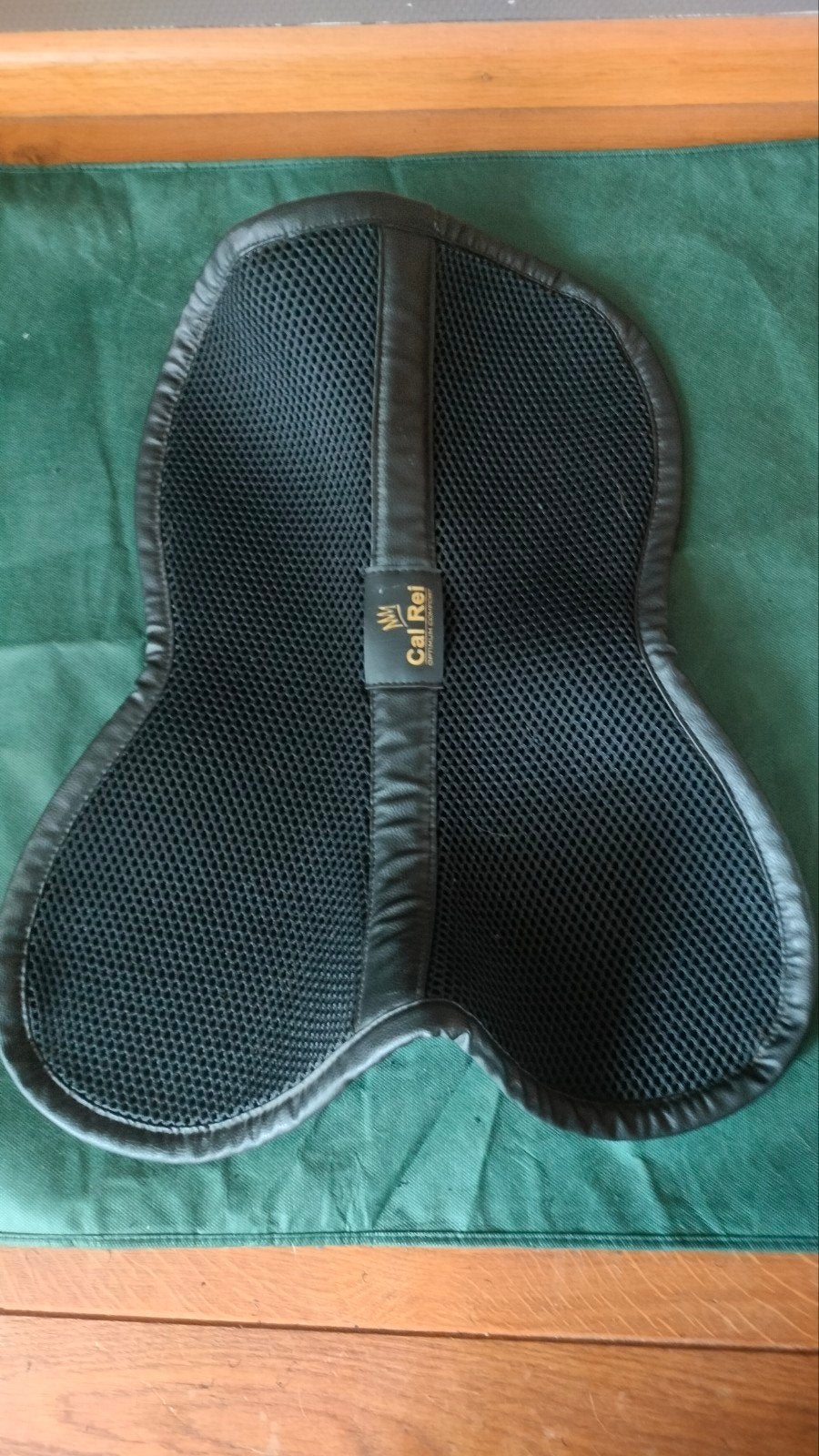 CalRei halfpad onderlegger Topiaco zwart 21", Full (L), Overige merken, Ophalen of Verzenden, Zo goed als nieuw