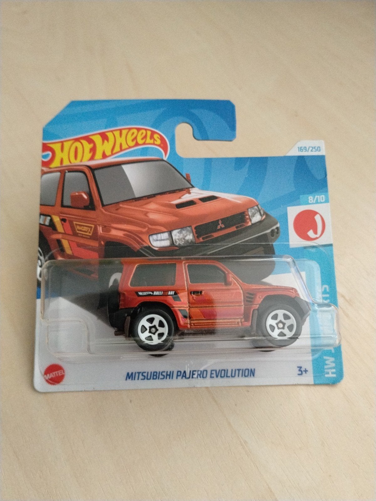 Hotwheels Mitsubishi Pajero evolution hot wheels, Ophalen of Verzenden, Nieuw, Auto