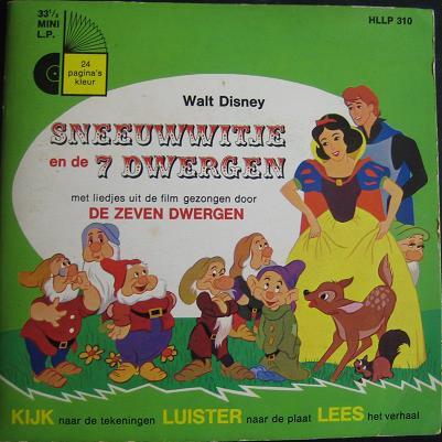 Sneeuwwitje En De Zeven Dwergen / Vinyl LP 7 / Nieuwstaat, Ophalen of Verzenden, Zo goed als nieuw, 12 inch, Levenslied of Smartlap