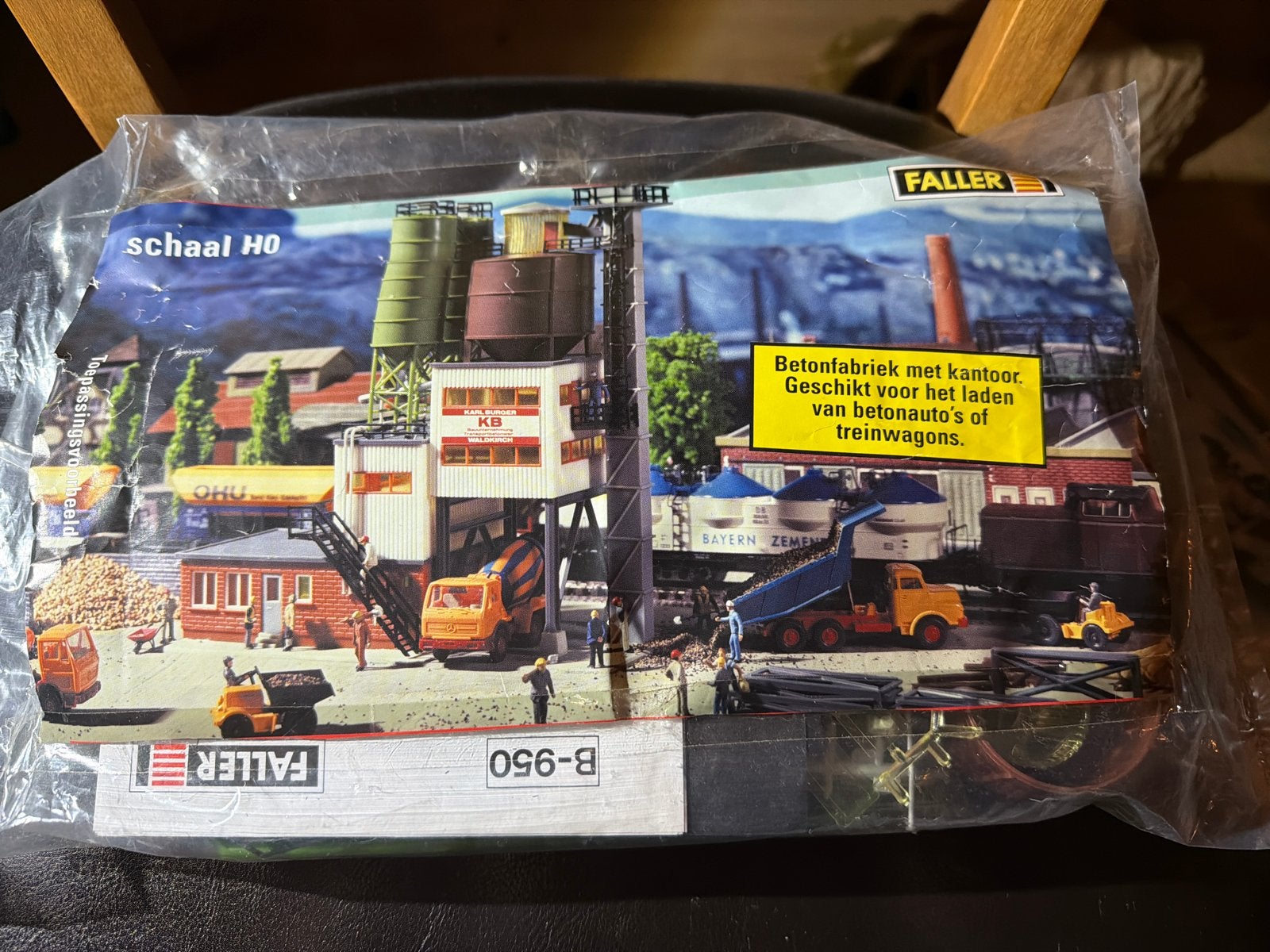 Faller H0 Betonfabriek met kantoor (B-950) - Modelbouwkit, Hobby en Vrije tijd, Modeltreinen | H0, Ophalen of Verzenden, Nieuw