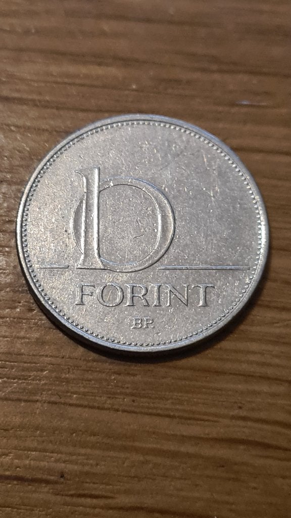 Hongarije - 10 Forint 2005, Verzenden, Hongarije, Losse munt
