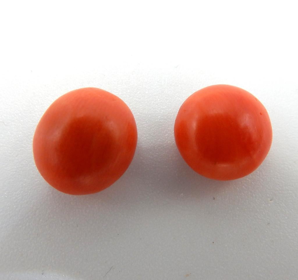 2 hele grote bloedkoralen, Sieraden, Tassen en Uiterlijk, Antieke sieraden, Ophalen of Verzenden, Overige materialen, Ketting