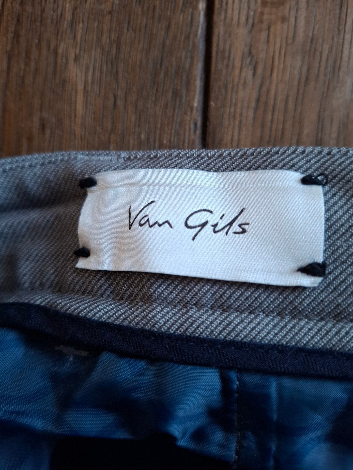 Van Gils pantalon maat 50., Maat 48/50 (M), Zo goed als nieuw, Grijs, Van Gils
