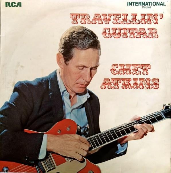 Chet Atkins – Travellin' Guitar lp, 12 inch, Inclusief binnenhoes, Ophalen of Verzenden, 1970 - 1979