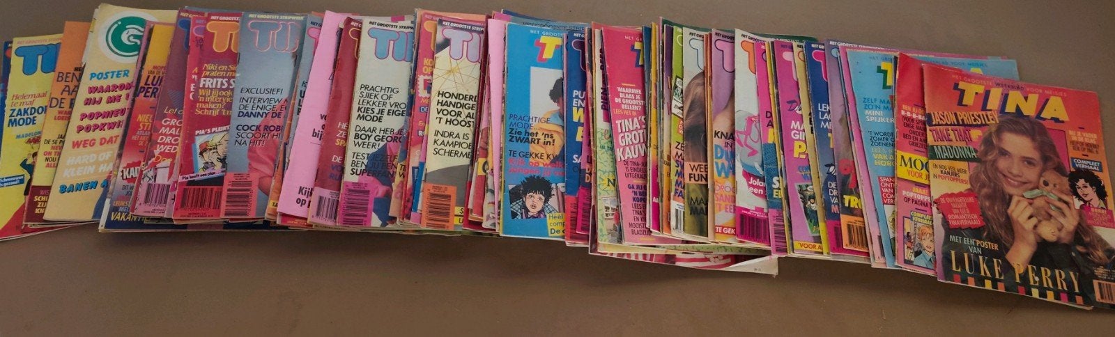 Vintage Tina Tijdschriften Collectie - Jaren '80/'90, Ophalen of Verzenden, Gelezen, Damesbladen