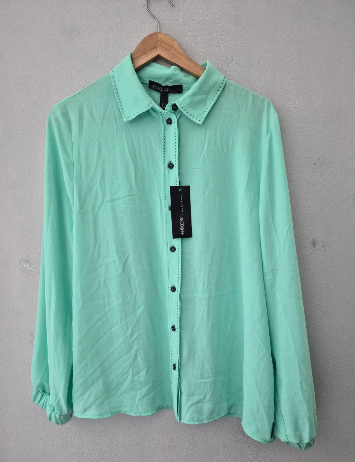 Marc cain marccain blouse overhemd, Maat 38/40 (M), Verzenden, Nieuw, Marccain