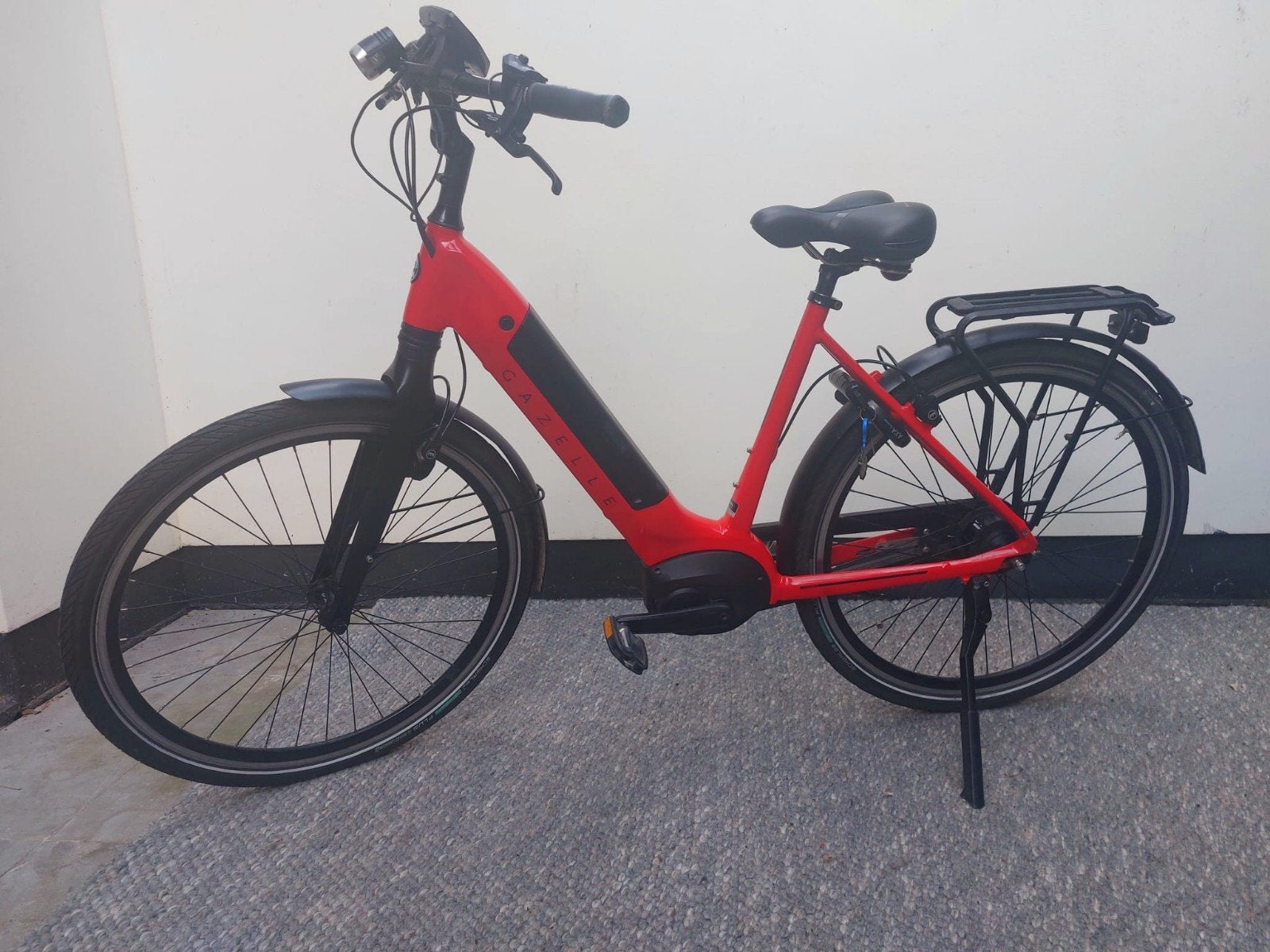 Gazelle Ultimate c8+ HMB  frame 51 Red, 51 tot 55 cm, Ophalen of Verzenden, Gebruikt, Gazelle