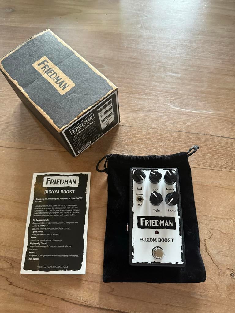 Friedman Buxom Boost, Muziek en Instrumenten, Effecten, Ophalen of Verzenden, Gebruikt, Overige typen
