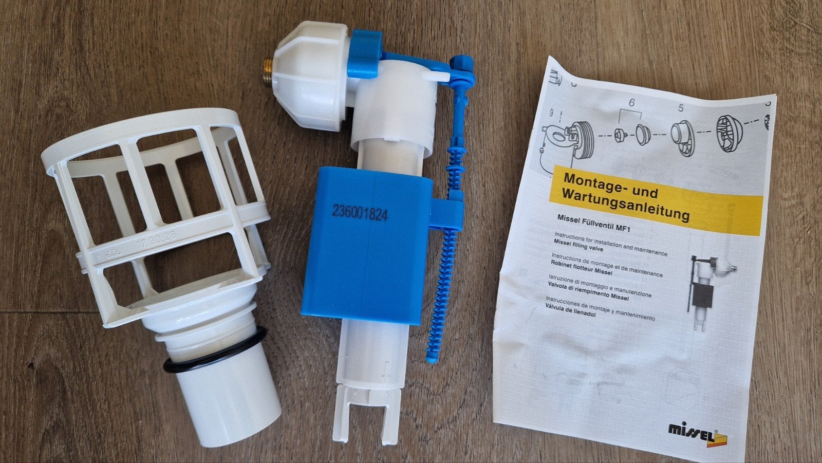 missel mf1 vlotter, Doe-het-zelf en Verbouw, Ophalen, Nieuw, Koper, Toilet