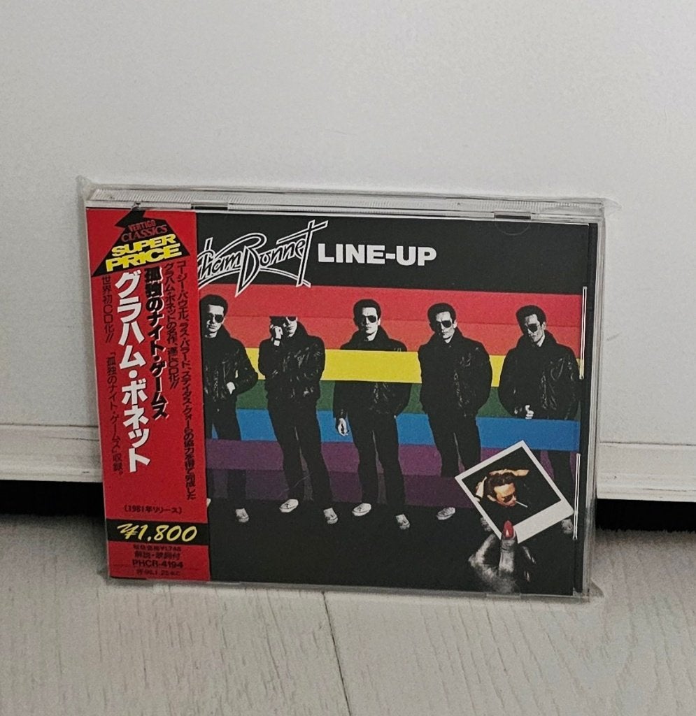 Graham Bonnet-Line Up (Japan CD) Rainbow, Verzenden, Nieuw in verpakking, Hardrock, Album