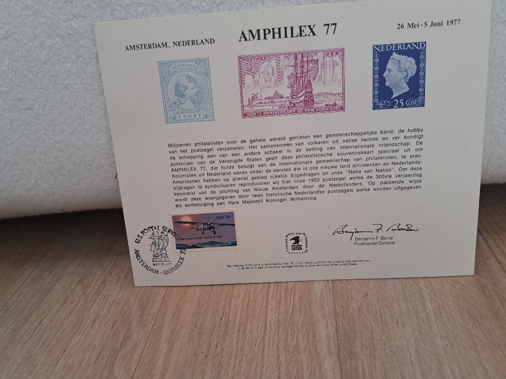 Amphilex postegel 1977, Ophalen, Na 1940, Gestempeld