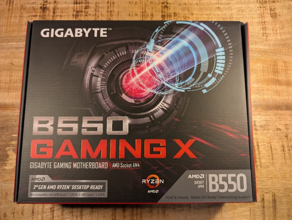 Gigabyte B550 GAMING X Socket AM4 Moederbord Nieuw in Doos, Info@gigabyte.com, Steenoven 24-26 5626 DK Eindhoven, Gigabyte B.V.
