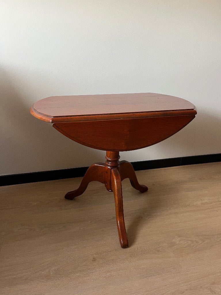 Frans antiek bijzettafel, Overige materialen, Rond, 55 tot 75 cm, Zo goed als nieuw