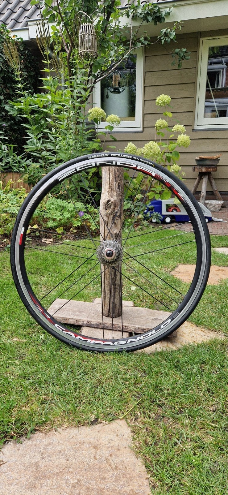 Campagnolo Zonda Wielset, Gebruikt, Campagnolo, Aluminium, Racefiets