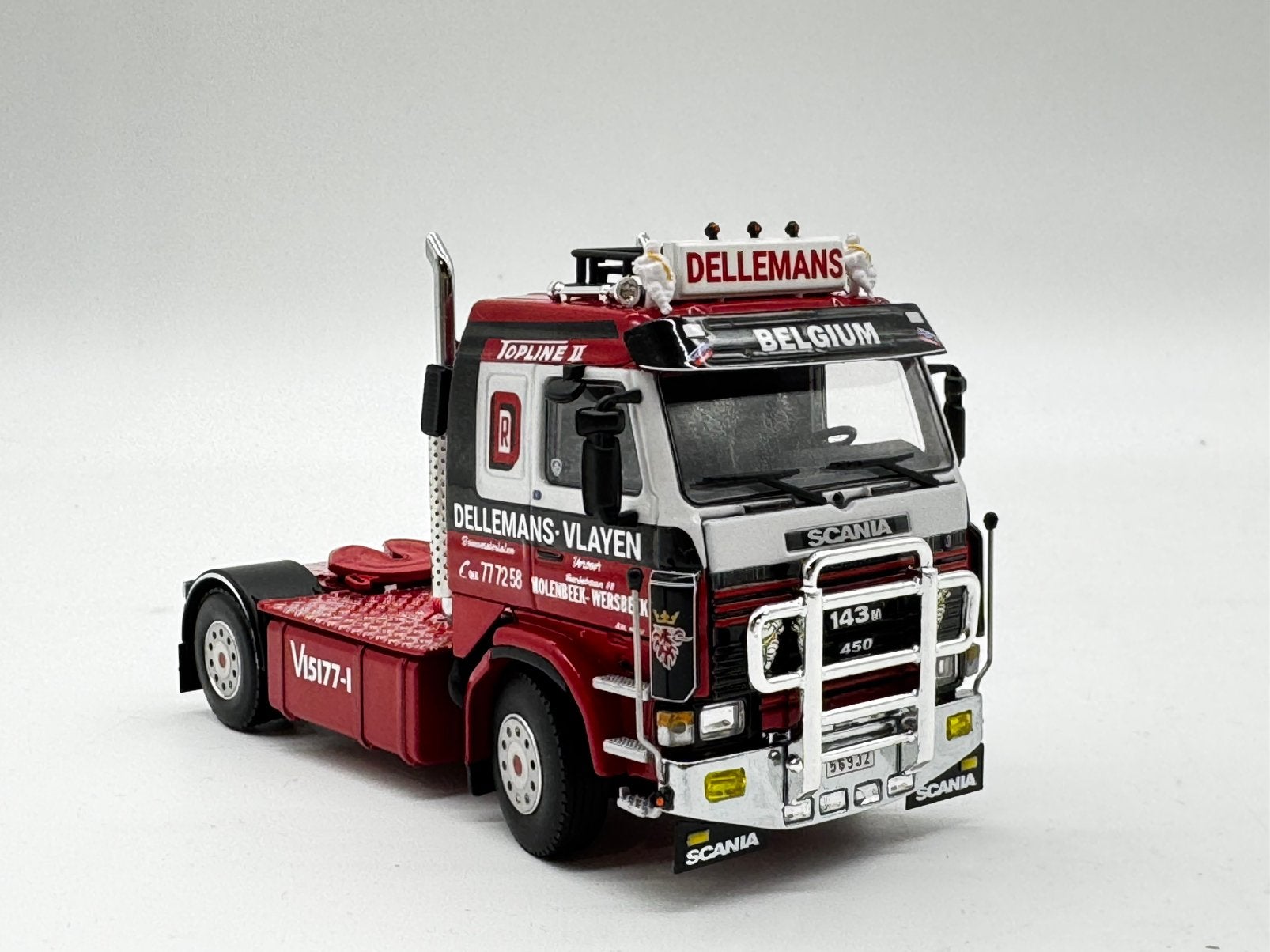WSI SCANIA 143 M DELLEMANS, ., Nieuw, Ophalen of Verzenden, .