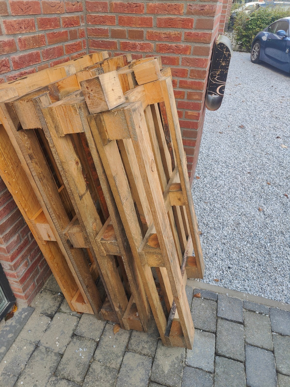 4 gratis pallets 100x120 cm - ideaal voor projecten, Ophalen, Gebruikt, 100 cm of meer, 60 cm of meer