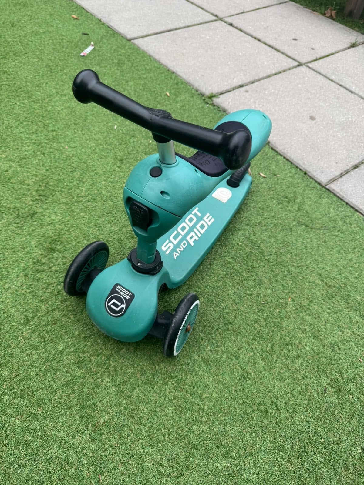 Scoot and Ride Highwaykick 1 - 2-in-1 step/loopfiets, Ophalen of Verzenden, Zo goed als nieuw, Gewone step