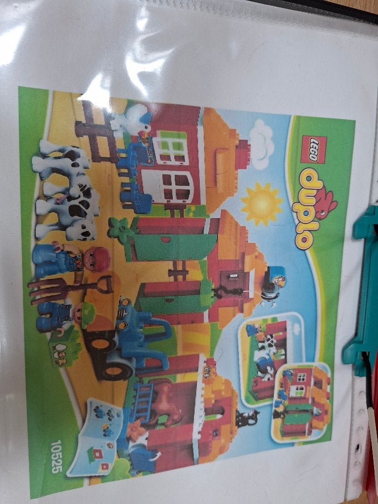 Duplo boerderij nunmer 10525, Kinderen en Baby's, Speelgoed | Duplo en Lego, Compleet, Ophalen of Verzenden, Zo goed als nieuw