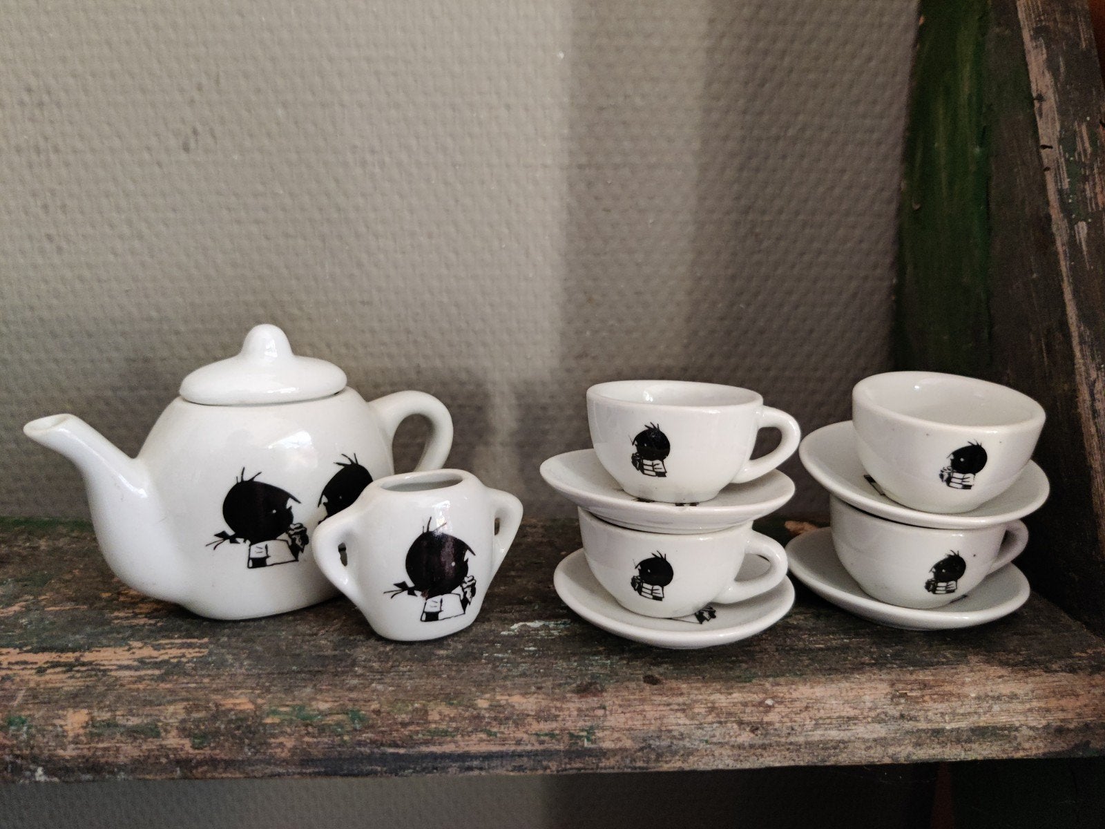 Jip en Janneke kinderservies., Ophalen, Zo goed als nieuw