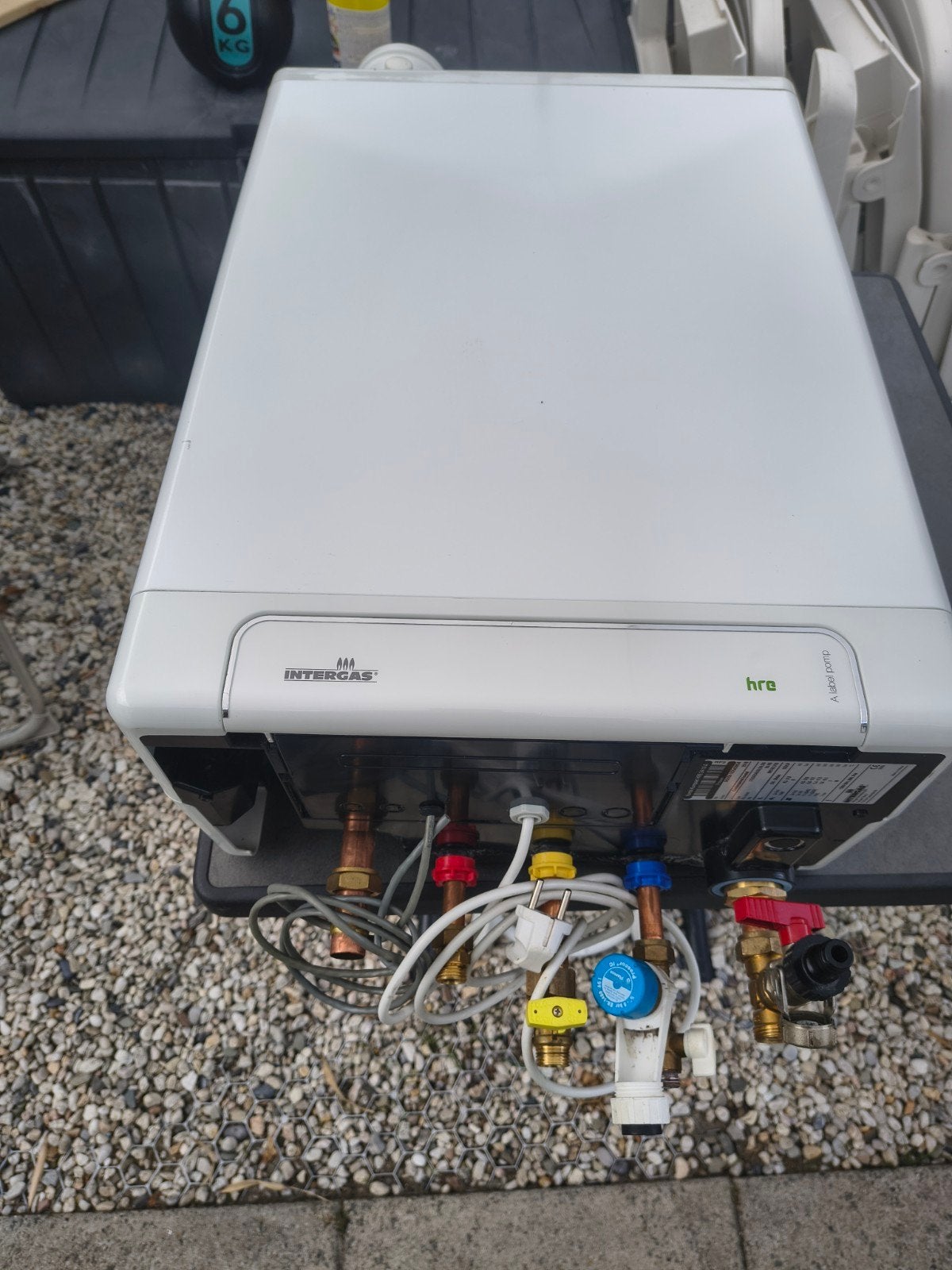 Intergas Kompakt HRE 24/18 A CV/ propaan aanbieding, 30 tot 80 cm, Gebruikt, Hoog rendement (Hr), Cv-ketel of Combi-ketel