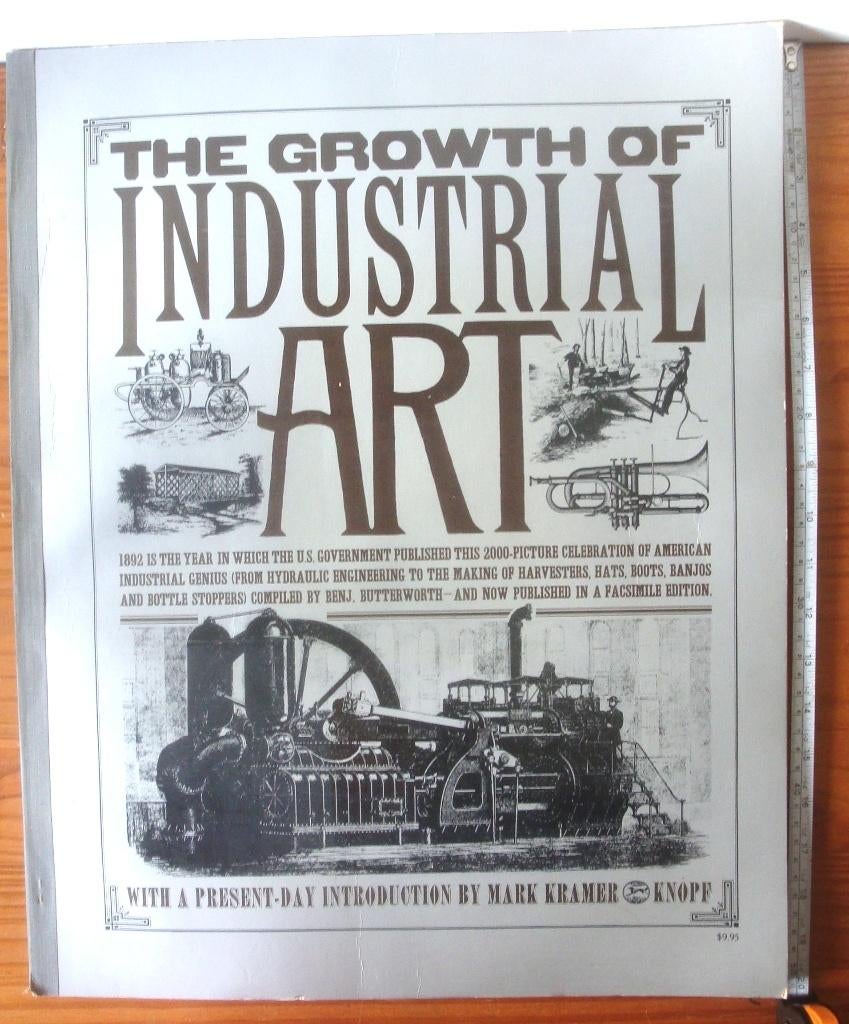 Mark Kramer e.a The Growth of Industrial Art -groot: 51 x 41, 19e eeuw, Ophalen of Verzenden, Zo goed als nieuw, Mark Kramer e.a