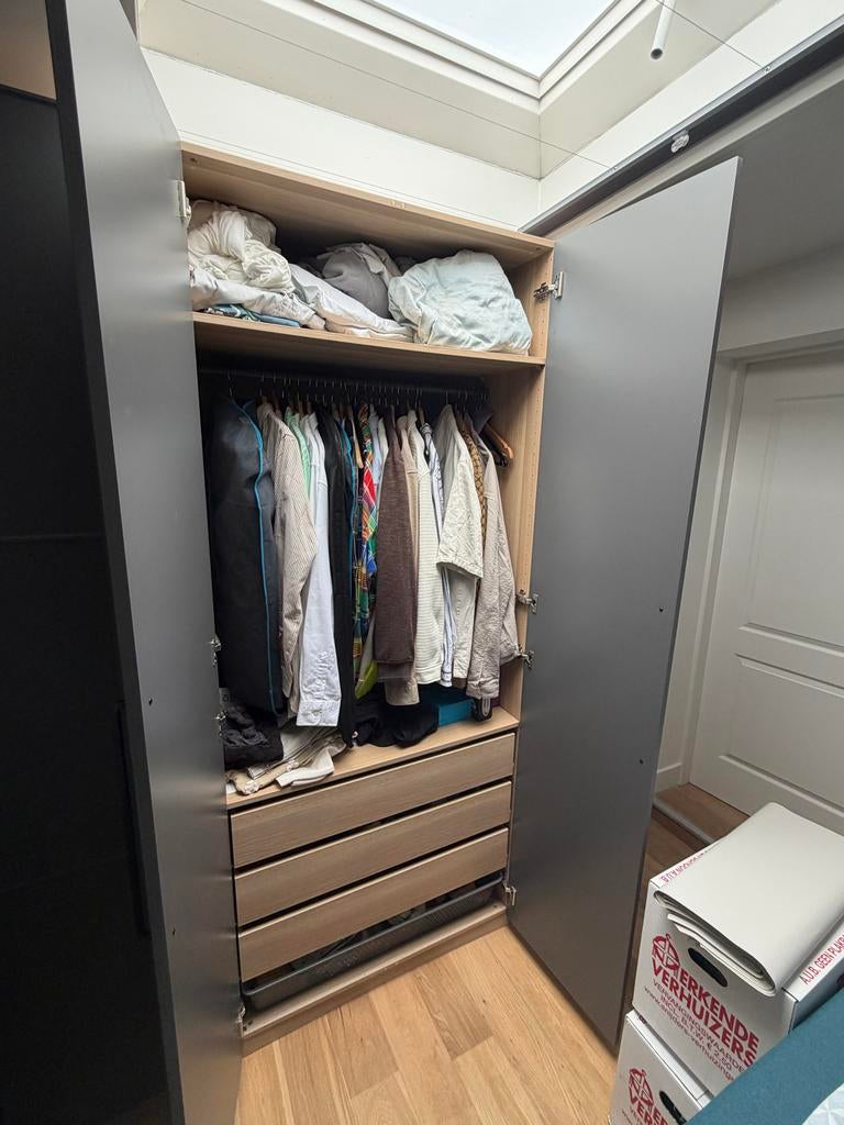 IKEA PAX  kledingkasten met hang- en legruimte, Huis en Inrichting, Kasten | Kledingkasten, Ophalen, 100 tot 150 cm, 200 cm of meer