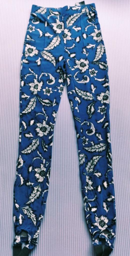 Legging kleding dames, Legging, H&M, Blauw, Nieuw