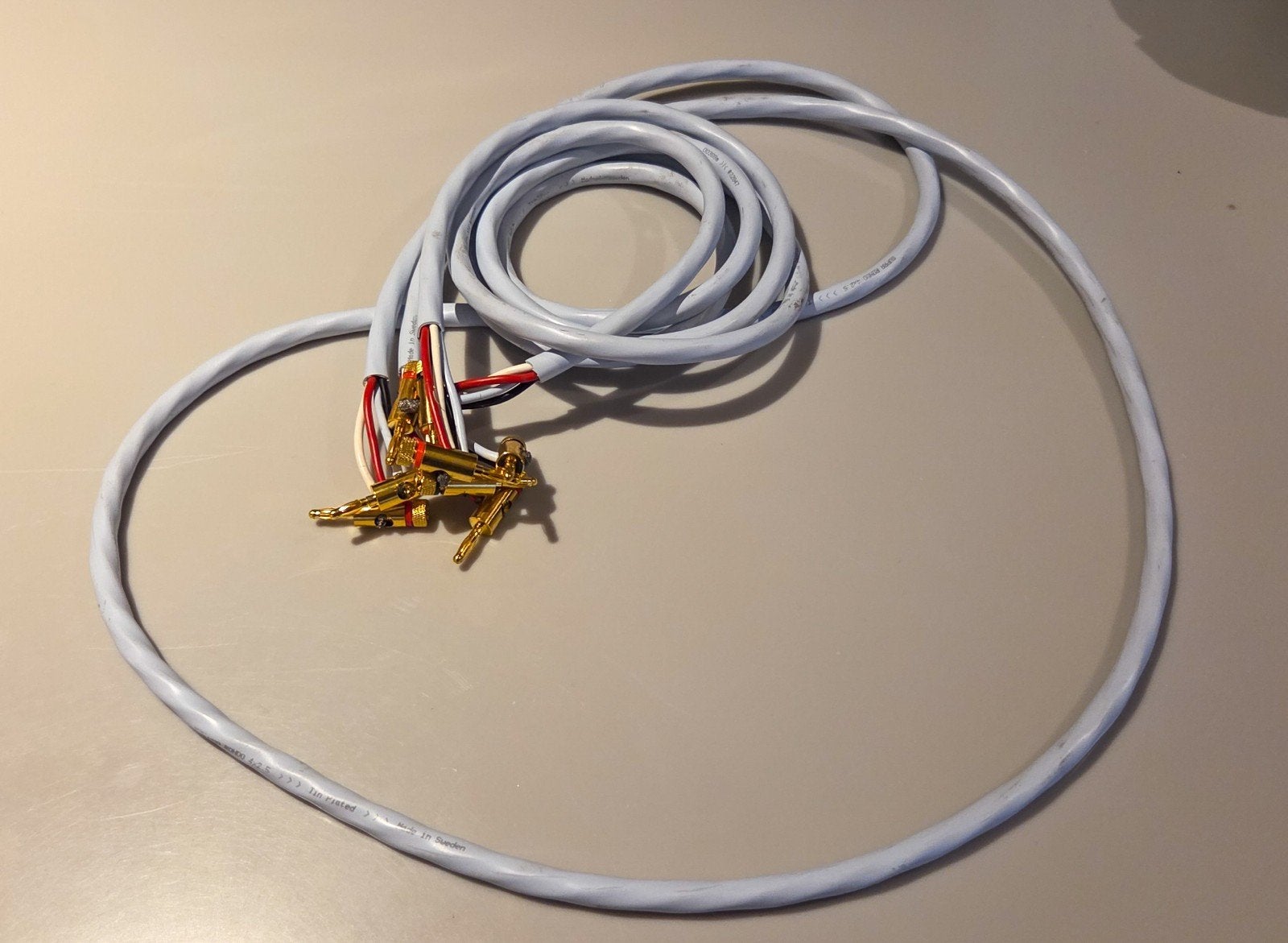Supra Rondo 4x2.5mm2 bi wire luidsprekerkabel, Ophalen of Verzenden, Nieuw, 2 tot 5 meter, Luidsprekerkabel