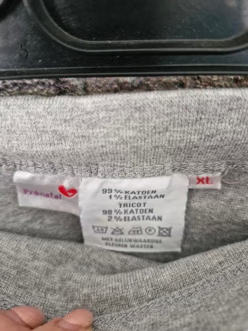 Blauwe zwangerschapsrok Maat xl h, Blauw, Rok, Maat 46/48 (XL) of groter, Onbekend