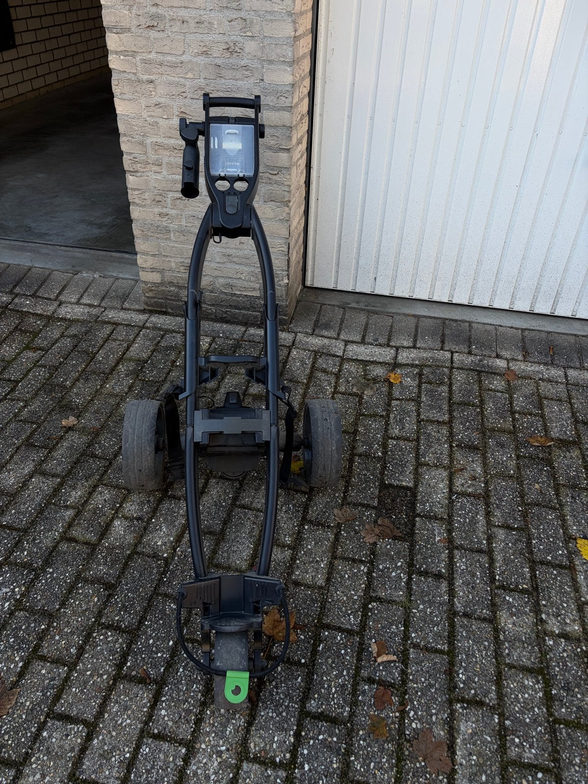 Gokart elektrische golftrolley met parapluhouder, Ophalen, Zo goed als nieuw, Golfkar, Overige merken