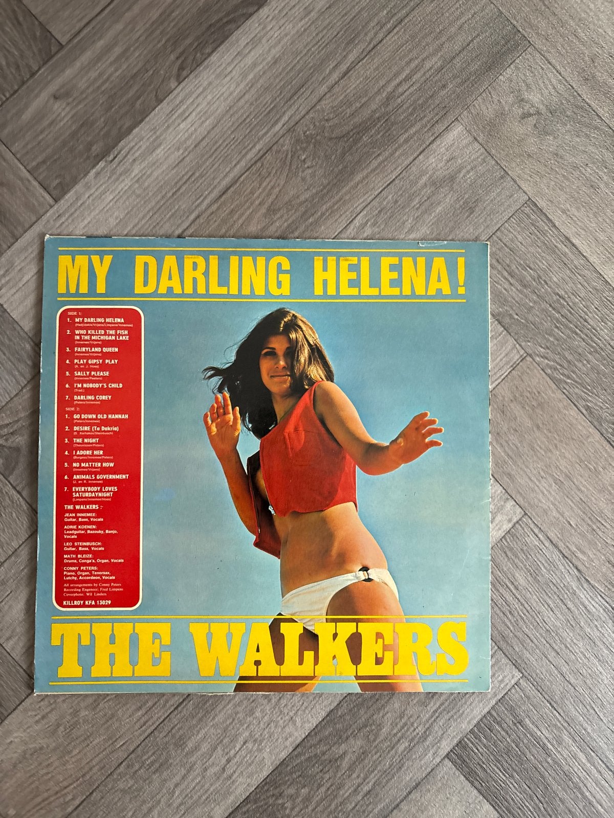 The Walkers - My Darling Helena! LP (Pop, 1970s), LP, Gebruikt, Pop, Ophalen of Verzenden