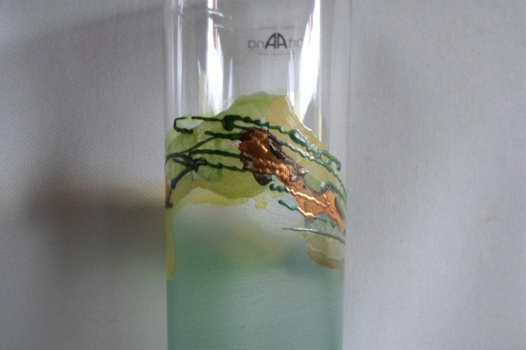 Jon Art Glas Design Vaas, Ophalen of Verzenden