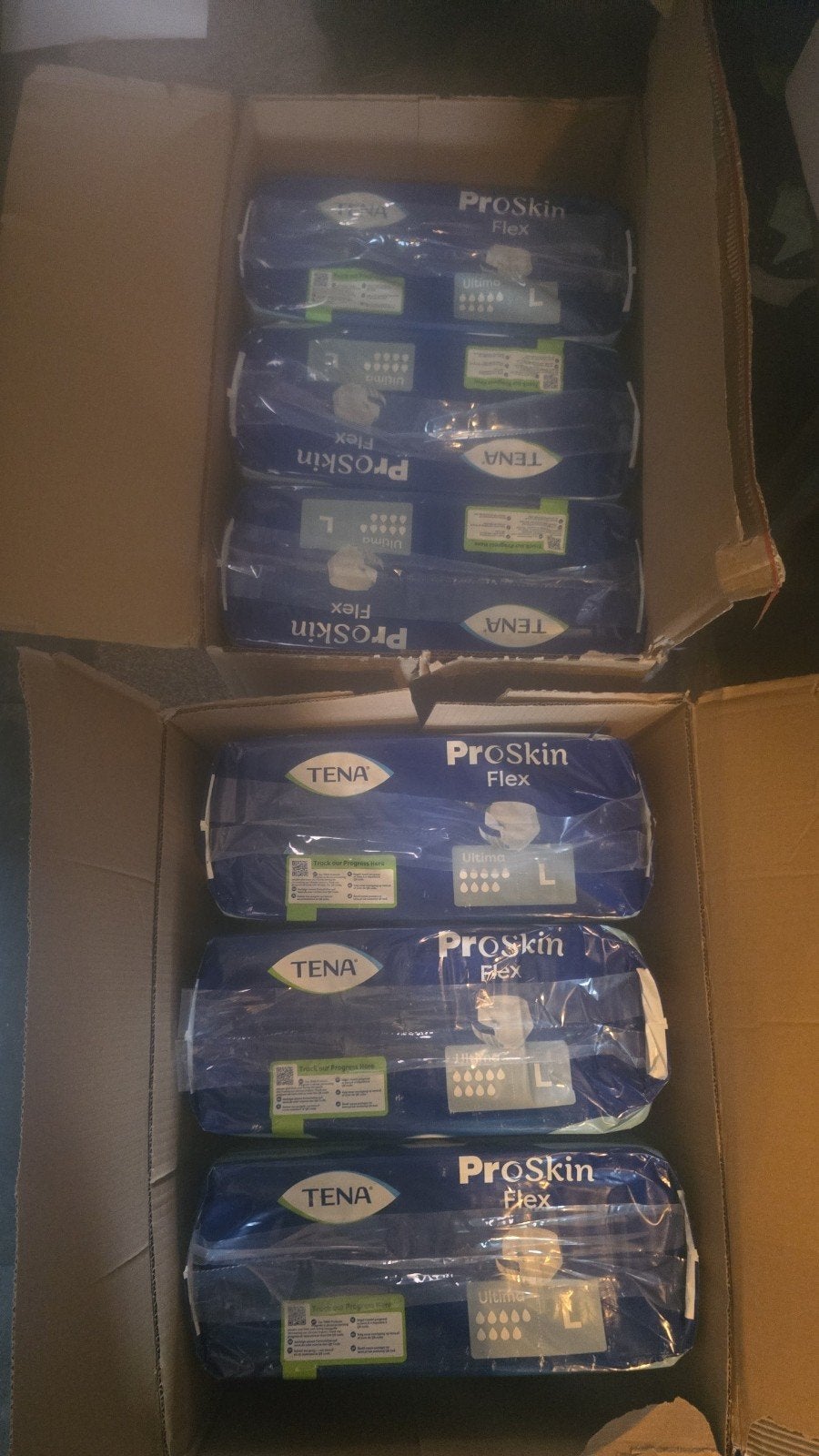 Tena ultima plak strip maat L, Ophalen of Verzenden