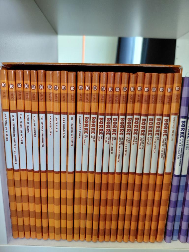 Borre boekjes - Complete serie van 24 stuks, Boeken, Ophalen of Verzenden, Zo goed als nieuw, Fictie algemeen