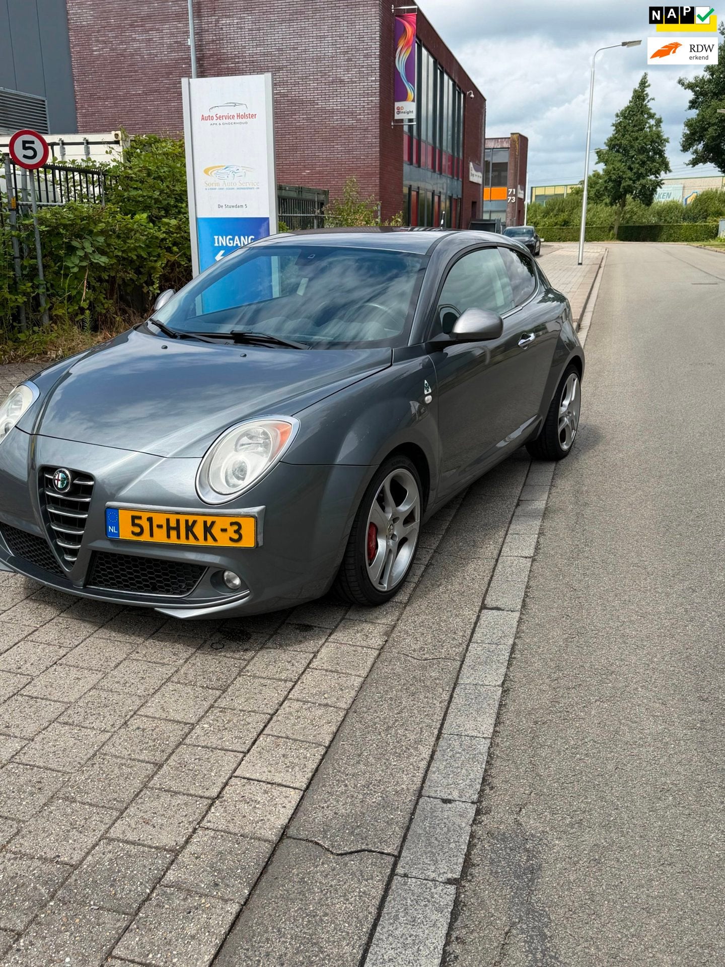 Alfa Romeo MiTo 1.4 T Sport, Apk, Nap, Zeer goed rijdend Inr, Voorwielaandrijving, Gebruikt, Zwart, 4 cilinders