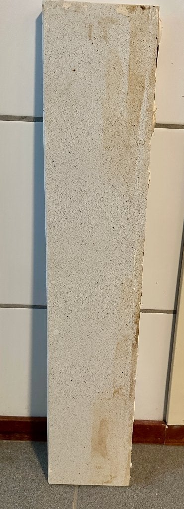 Stenen vensterbank 76x15x2, Ophalen, Gebruikt, Hardsteen, Vensterbanken