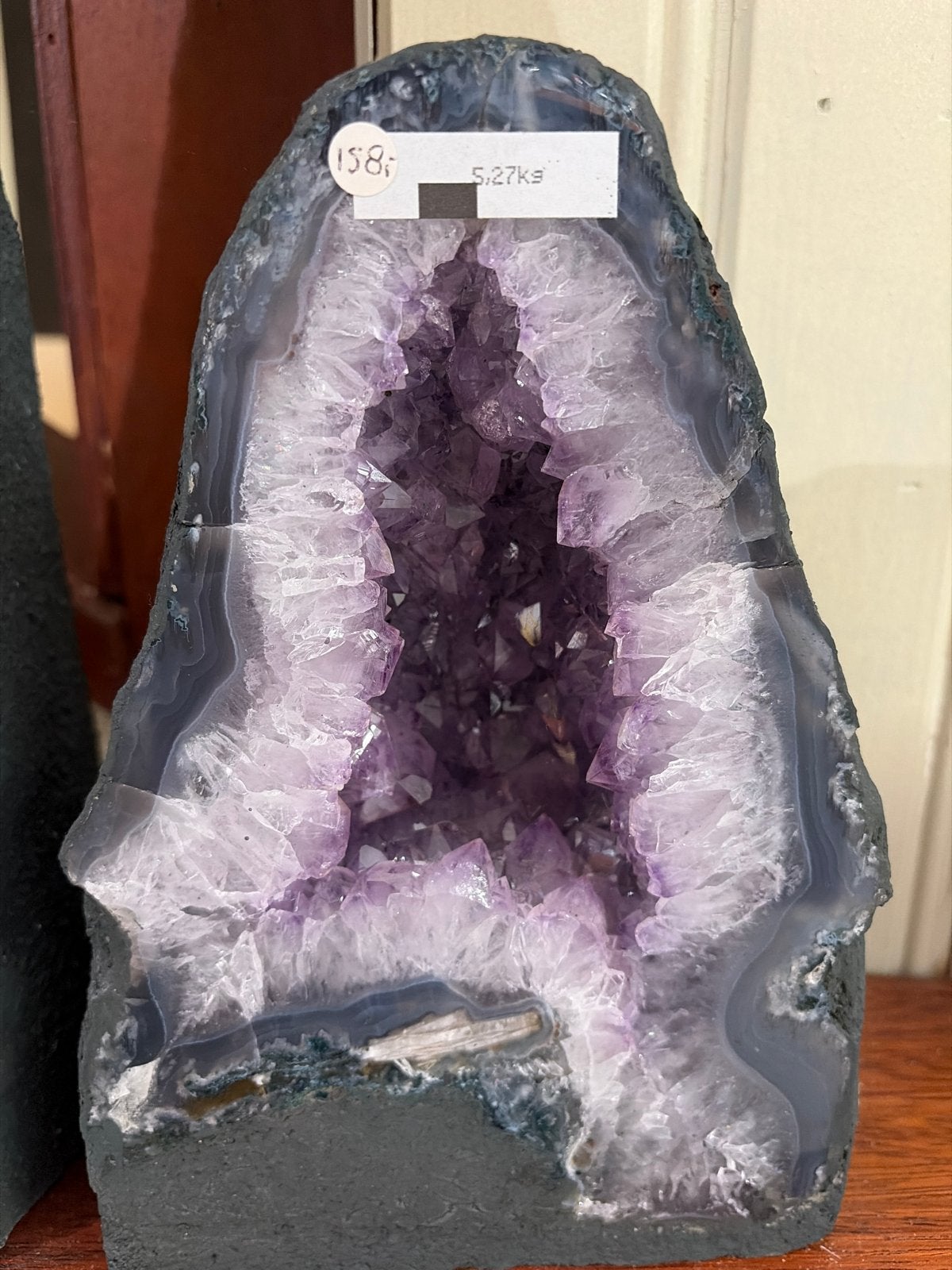 Prachtige Amethist Geode - 5.27kg, Ophalen of Verzenden, Mineraal