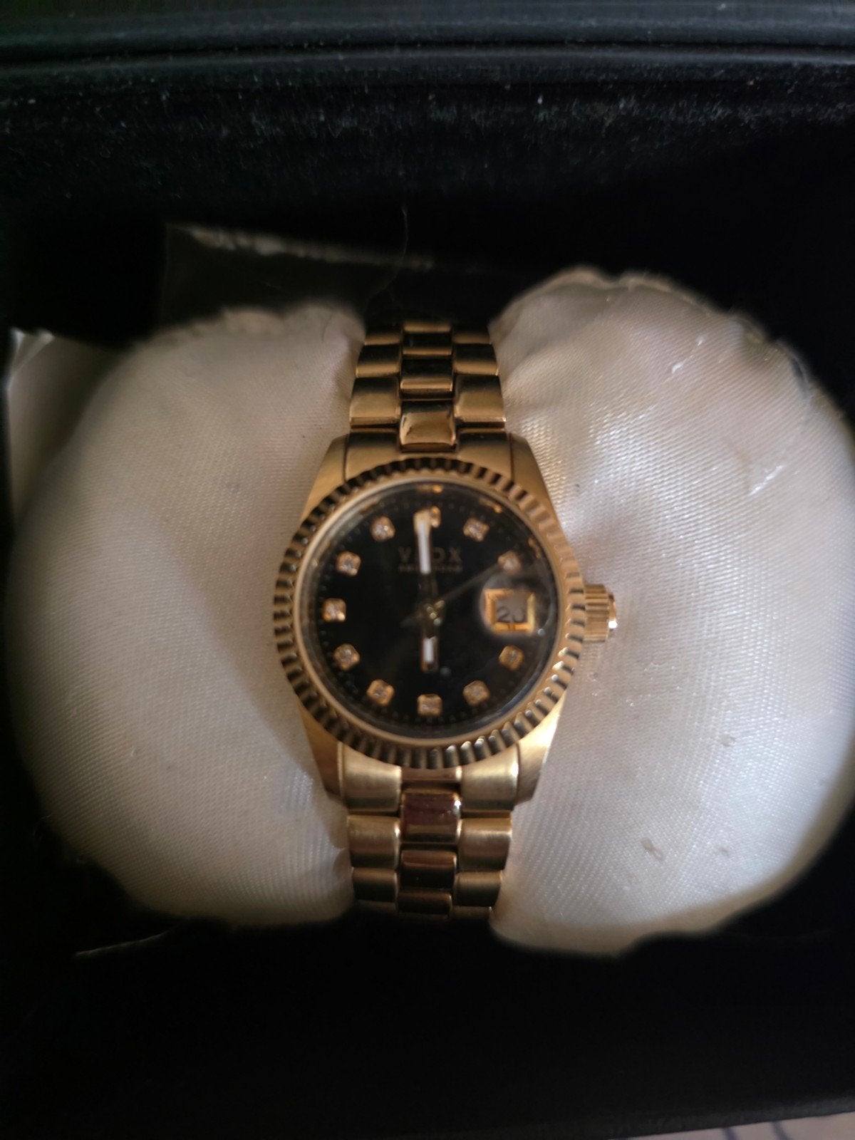 VNDX Amsterdam Dameshorloge Goudkleurig, Sieraden, Tassen en Uiterlijk, Horloges | Dames, Ophalen of Verzenden, Staal, Overige merken