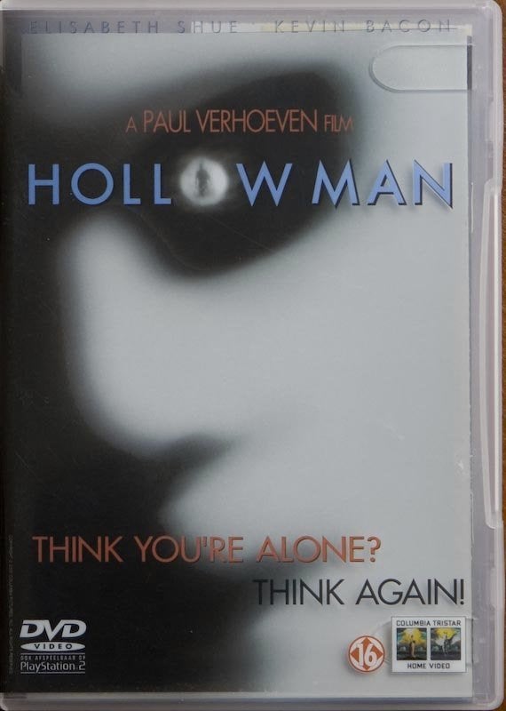Hollowman - A Paul Verhoeven film Hollow man, Ophalen, Turks, Vanaf 16 jaar, Zo goed als nieuw