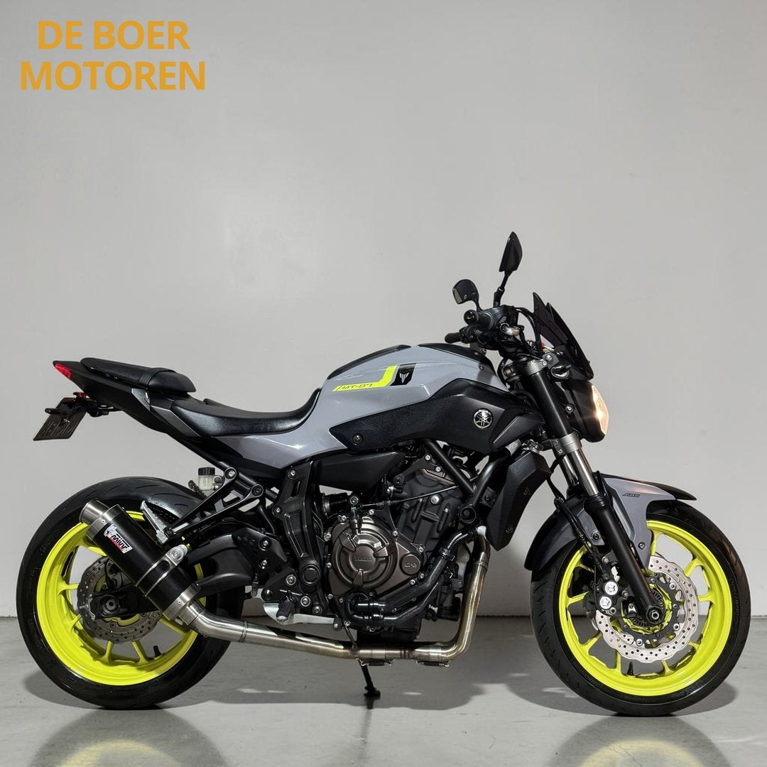 ✅ Yamaha MT07 - Nieuwstaat! - Mivv uitlaat! ✅, 2 cilinders, Motorrijbewijs A, Bedrijf, Onbekend