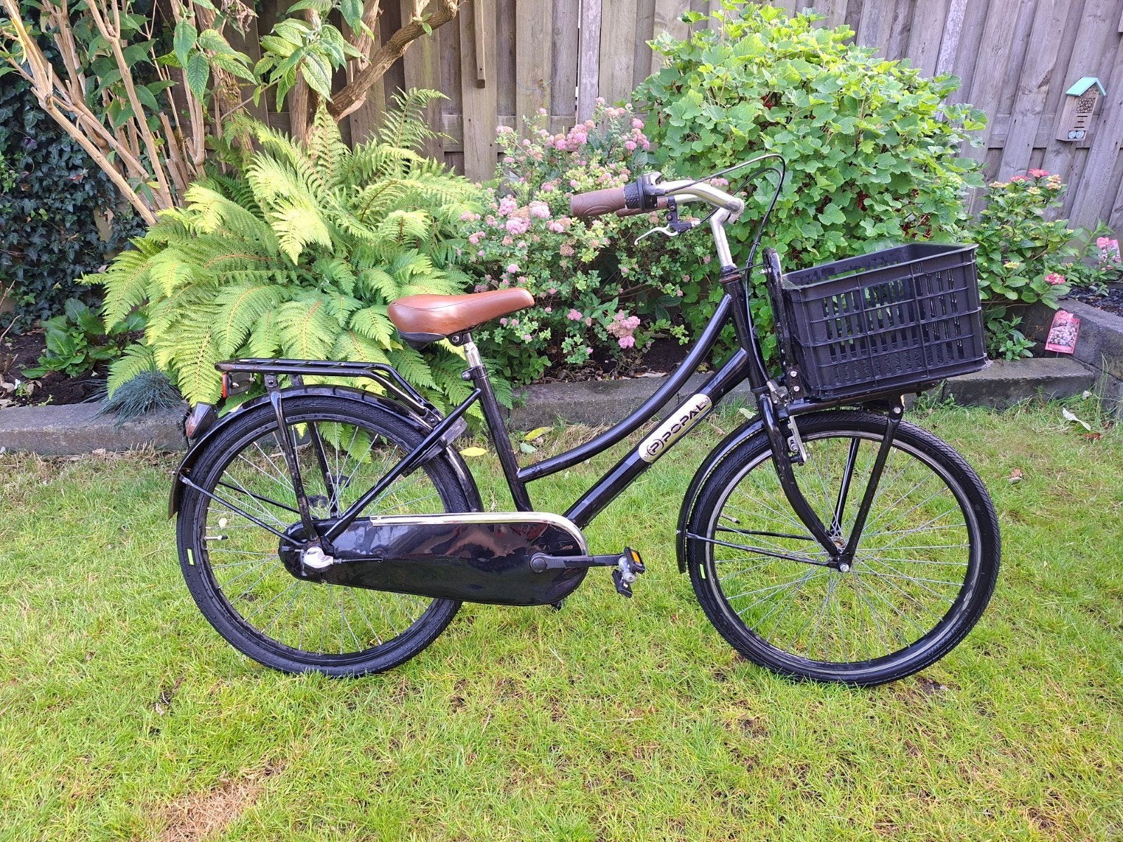 Popal Meisjesfiets 24 inch met 3 versnellingen, Ophalen, Terugtraprem, Versnellingen, Popal
