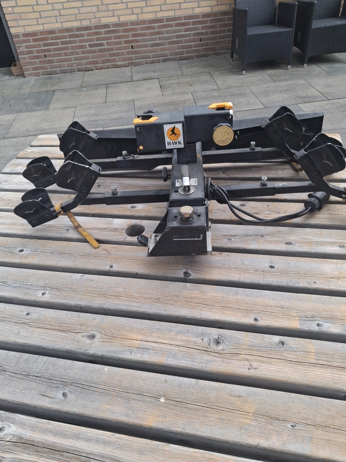 Hawk fietsendrager, Auto diversen, Fietsendragers, Ophalen of Verzenden, Gebruikt, Trekhaakdrager